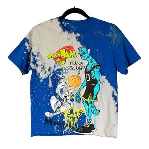 Space Jam NWOT‎ Distressed Vintage Style 90s 00s Tee